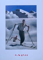 Alfons Walde - The Ascent, Antiek en Kunst