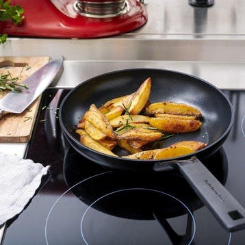 KitchenAid Classic Forged Aluminium koekenpan ø24cm zwart, Nieuw