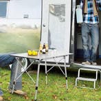 24goodz Aluminium Campingtafel met Draagtas - Lichtgewicht e, Caravans en Kamperen, Verzenden, Nieuw
