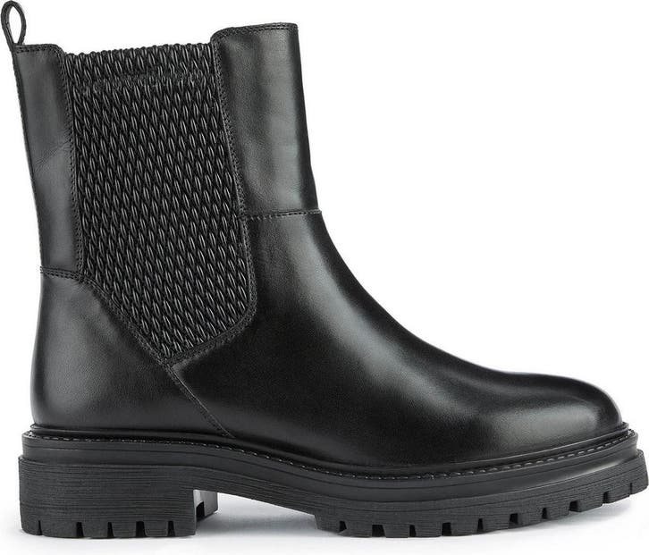 Geox - maat 39 - Zwarte Korte Laars, Kleding | Dames, Schoenen, Verzenden