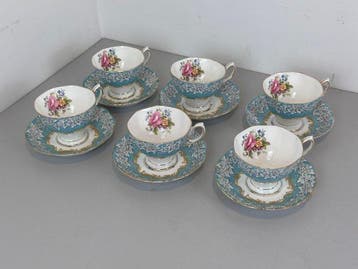 Royal Albert - Theekopjesset voor 6 personen -