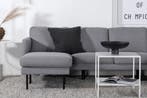 Chaise-Longue - Simon - Donkergrijs - Jörn, Huis en Inrichting, Banken | Bankstellen, Verzenden, Nieuw