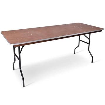 Inklapbare Buffettafel | DRENTE | Hout/Staal  | Zwart Frame, Verzenden, Nieuw in verpakking