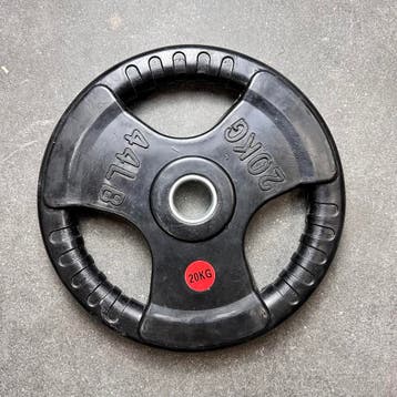 KRAKEN Tri-Grip halterschijf 20 kg nieuw in doos, Verzenden, Nieuw