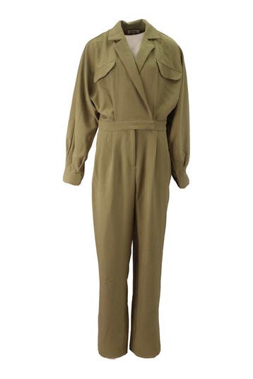 AAIKO Jumpsuit in maat M Groen, AAIKO, Verzenden, Zo goed als nieuw, Groen