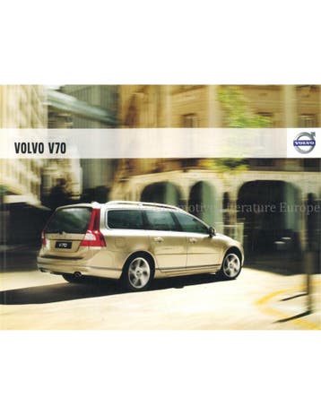 2009 VOLVO V70 BROCHURE DUITS, Nieuw, Volvo, Author