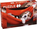 Tactic Sleeping Puppy – Puzzel – 56 stukjes – Lief Dierenpor, Ophalen of Verzenden, Nieuw