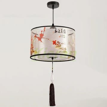Nordic LED Hanglamp – Stijlvolle Stoffen Kroonluchter, Verzenden, Nieuw