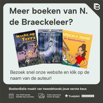 Bloedmaan / Bibber boeken 9789059323131 N. de Braeckeleer, Verzenden, Gelezen, N. de Braeckeleer