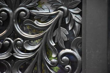 Bangkok wandpaneel houtsnijwerk mahonie black 180x90x6 cm, Ophalen of Verzenden, Nieuw