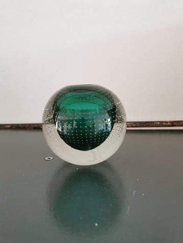 Glasfabriek Leerdam - A.D. Copier - Vaas - Glas - spijkerbol, Antiek en Kunst