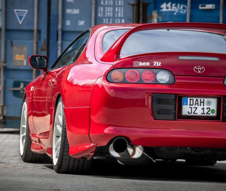 FOX Toyota Supra MK4 einddemper - 1x114mm Type 10, Auto-onderdelen, Uitlaatsystemen, Nieuw, Verzenden