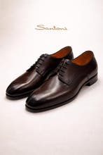Santoni - Veterschoenen - Maat: EU 43 - Nieuw in doos, Nieuw