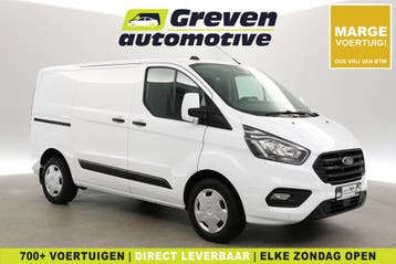 Ford Transit Custom 2.0 TDCI L1H1, Stof, Gebruikt, Euro 6, Wit