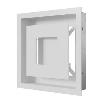Muur Rooster White 22x22, Nieuw