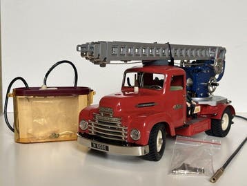 Schuco - Blikken speelgoed - Elektro-Construction-Feuerwehr