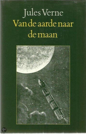 Van de aarde naar de maan / Jules Verne groene reeks, Verzenden, Gelezen, Jules Verne