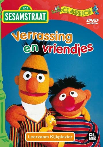 Sesamstraat verrassing en vriendjes (dvd tweedehands film), Ophalen of Verzenden, Zo goed als nieuw
