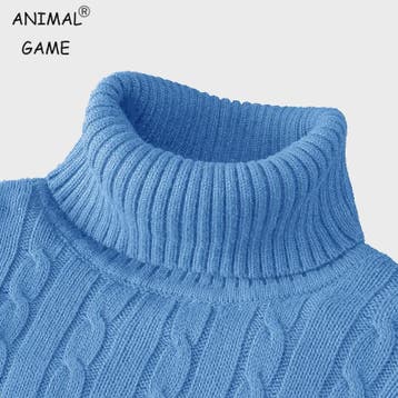 Heren Gebreide Coltrui - Slim Fit Pullover voor Herfst & Win, Verzenden, Nieuw