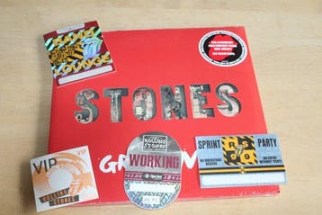 De Rolling Stones - Grrr Live! - + Backstage Passes - 3 x LP, Nieuw in verpakking