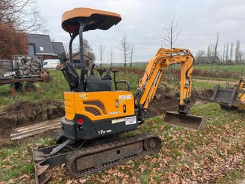 Hyundai Robex 17z-9A 2019 Minigraver, Ophalen, Graafmachine