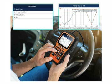 Foxwell NT510 Elite OBD2 diagnose scanner voor alle systemen, Ophalen of Verzenden, Nieuw