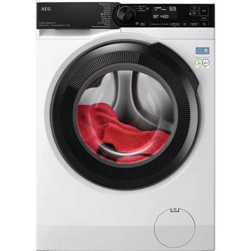 AEG LR76CBC94 - Wasmachine - 9 kg - 1400 tpm - ProSteam &, Ophalen of Verzenden, Nieuw, Voorlader, 85 tot 90 cm