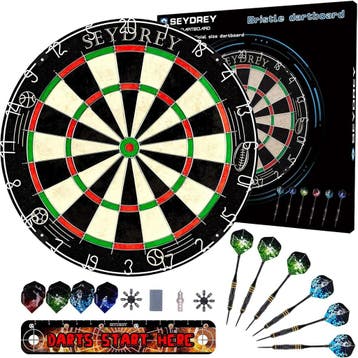 Dartbord met Darts & Accessoires | 29% Korting, Ophalen of Verzenden, Nieuw, Dartbord met pijlen