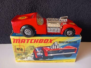 Matchbox 1:64 - Modelauto - Road Dragster - Matchbox, Nieuw
