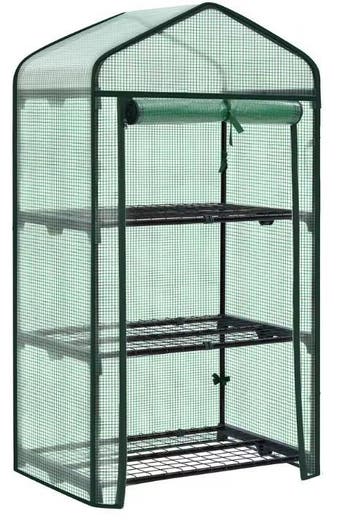 Compacte Mini Plantenkas met 3 Planken voor Tuin en Balkon, Tuin en Terras, Kassen, Verzenden, Nieuw