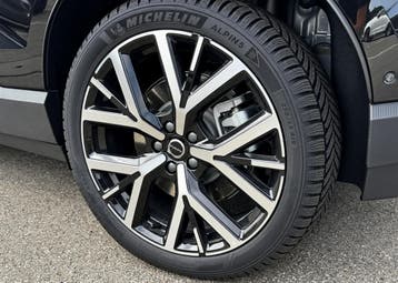 Volvo EX30 5 Y-spaak velgen Glossy met winterbanden, 245 mm, Banden en Velgen, Nieuw, Personenwagen