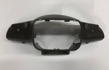 Koplampkap vierkant Mat Zwart Riva s/VX50 s/vespa look sport, Verzenden, Nieuw, Overige merken