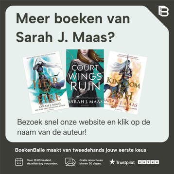 De donkere kroon / Glazen troon / 2 - Sarah J. Maas, Verzenden, Zo goed als nieuw, Sarah J. Maas