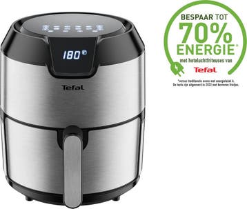 Tefal Easy Fry EY401D - Airfryer - 4,2L - 1500W - Voor 6, Witgoed en Apparatuur, Frituurpannen, Verzenden, Nieuw