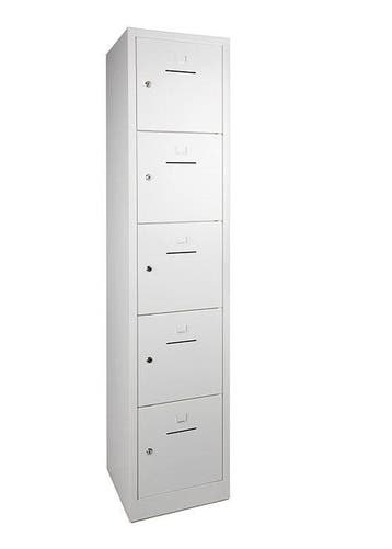 SHC 5-deurs lockerkast, met brievensleuf, Overige plaatsen, Ophalen of Verzenden, Nieuw in verpakking, Kast