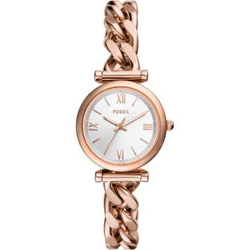 Fossil ES5330 Vrouwen Horloge - Rosékleurig, Sieraden, Tassen en Uiterlijk, Horloges | Dames, Verzenden, Nieuw