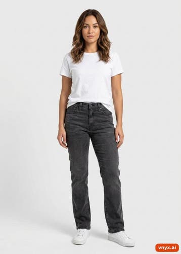 Levis Jeans Dames maat WW33 / L30 Grijs Vintage, Ophalen of Verzenden, Nieuw