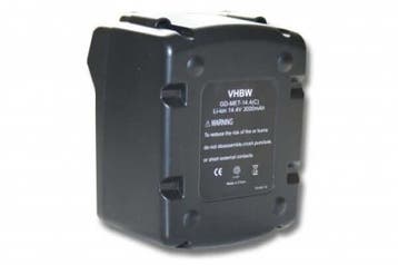 Accu voor Metabo Gereedschap 14.4V Li-Ion | Vervanging |, Ophalen of Verzenden, Nieuw