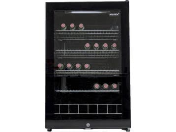 Husky KK110-CNS-NL-HU - Koeler - 130 Liter - 40dB - Zwart, Witgoed en Apparatuur, Koelkasten en IJskasten, Verzenden, Zo goed als nieuw