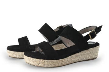 Dolcis Sandalen in maat 42 Zwart, Dolcis, Verzenden, Zwart, Sandalen of Muiltjes
