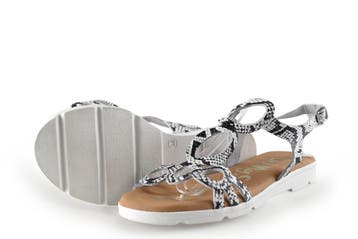 Oh! My Sandals Sandalen in maat 36 Zilver, Overige kleuren, Verzenden, Sandalen of Muiltjes, Zo goed als nieuw
