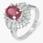 Ring HRD, Platina - 2.11ct. tw. Diamant (Natuurlijk) -, Nieuw