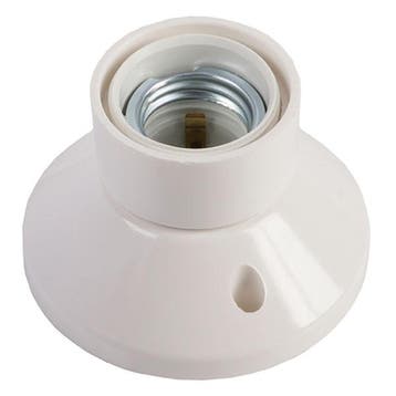 E27 fitting | Q-link (Recht, 60W, Wit), Verzenden, Nieuw