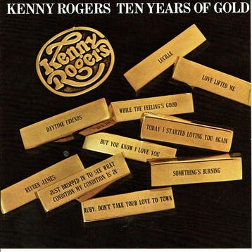 cd - Kenny Rogers - Ten Years Of Gold, Verzenden, Zo goed als nieuw
