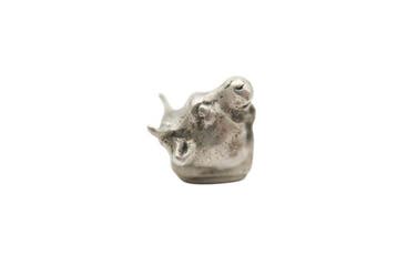 Figuur - bull head - .833 zilver