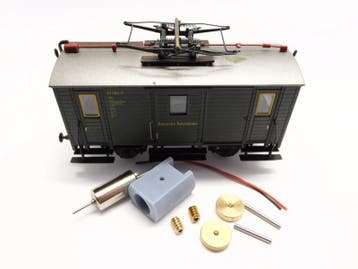 micromotor HMT010C motor ombouwset voor Märklin Trix H0 BR, Overige merken, Gelijkstroom, Verzenden, Overige typen