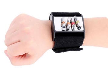 Magnetische polsband, hulpje bij het klussen, Ophalen of Verzenden, Nieuw