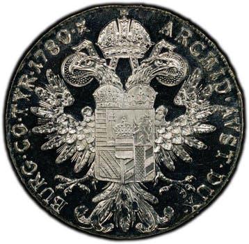 Habsburg. Maria-Theresia. 1 Thaler 1780 (Zonder, Postzegels en Munten, Munten | Europa | Niet-Euromunten
