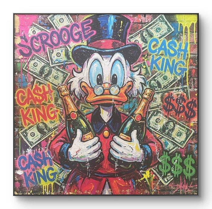 Nicole Lubbers - Money Talks XL, Antiek en Kunst, Kunst | Schilderijen | Modern