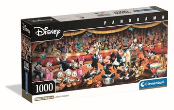 Clementoni puzzel 1000 panorama Dis van €13,99 voor €7,00, Ophalen of Verzenden, Nieuw